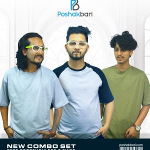 Mens Premium Dropshoulder T-Shirt – 4pcs Combo