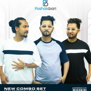 Mens Premium Dropshoulder T-Shirt – 4pcs Combo