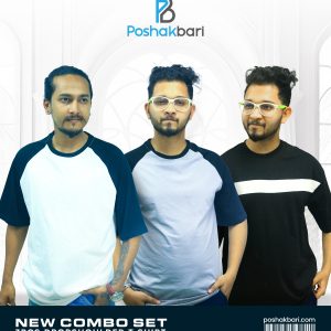 Mens Premium Dropshoulder T-Shirt – 4pcs Combo