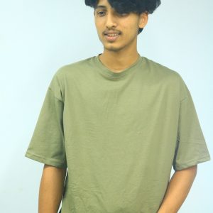 Mens Premium Dropshoulder T-Shirt – Olive