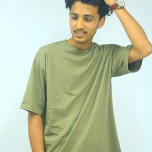 Mens Premium Dropshoulder T-Shirt – Olive